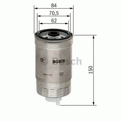BOSCH 1 457 434 460 - Üzemanyagszűrő ALFA ROMEO FIAT PEUGEOT