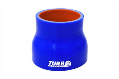 TURBOWORKS Pro egyenes szűkítő kék 45-63mm szilikon csatlakozó