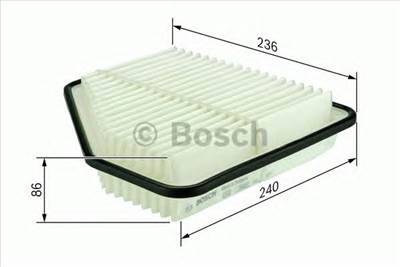 BOSCH F 026 400 176 - légszűrő LEXUS TOYOTA