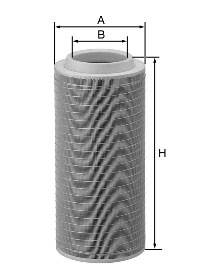 MANN-FILTER C 25 024/1 - légszűrő SCANIA