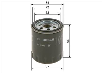 olajszűrő BOSCH F 026 407 268 for FIAT, CITROËN, GMC, OPEL, …