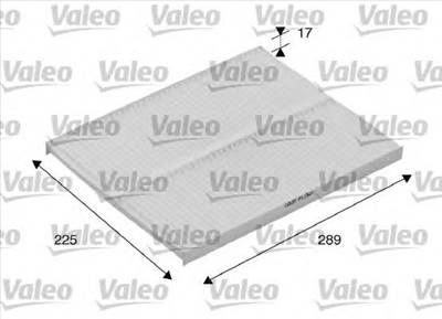 VALEO 698167 - pollenszűrő CHRYSLER MERCEDES-BENZ OPEL VAUXHALL