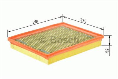 BOSCH 1 457 433 655 - légszűrő CADILLAC SAAB