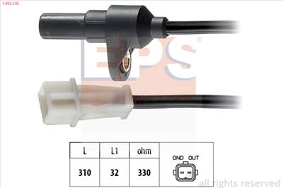 EPS 1.953.142 - főtengely jeladó RENAULT VOLVO