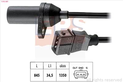 EPS 1.953.381 - főtengely jeladó FIAT