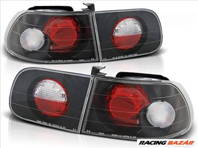 Honda Civic V HONDA CIVIC 09.91-08.95 3D Fekete hátsó lámpa