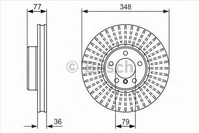 BOSCH 0 986 479 774 - féktárcsa BMW