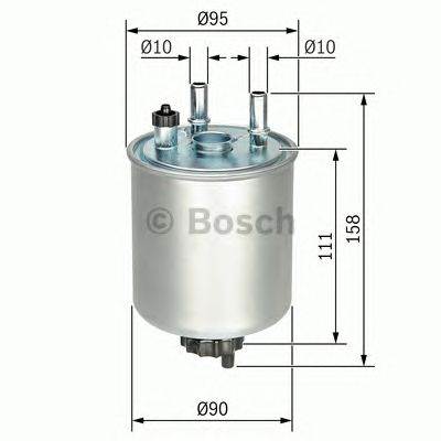 BOSCH F 026 402 082 - Üzemanyagszűrő RENAULT