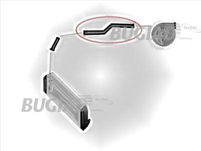 BUGIAD 88670 - Töltőlevegő cső CITROËN FIAT PEUGEOT