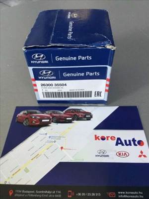 Kia Hyundai olajszűrő benzineshez 2630035504