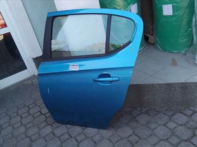 Opel Corsa E bal hátsó ajtó, komplett, zár és üveg nélkül 127000.-ft