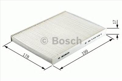 BOSCH 1 987 432 172 - pollenszűrő SUZUKI