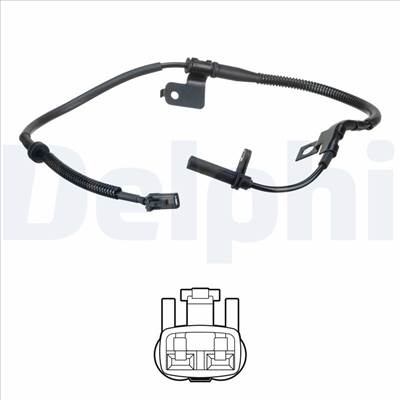 DELPHI SS20620 - kerékfordulatszám érzékelő KIA