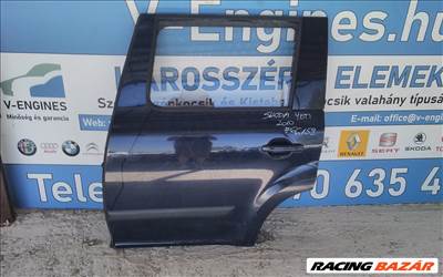 Skoda Yeti bal hátsó ajtó 