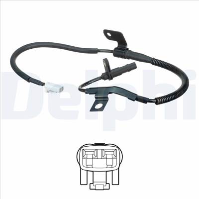 DELPHI SS20621 - kerékfordulatszám érzékelő KIA