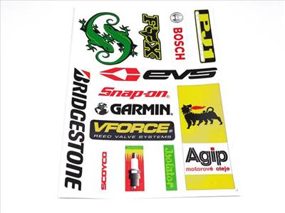 MATRICA KLT. AGIP, BRIDGESTONE,FOX