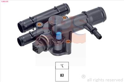 EPS 1.880.505 - termosztát, hűtőfolyadék NISSAN OPEL RENAULT VAUXHALL