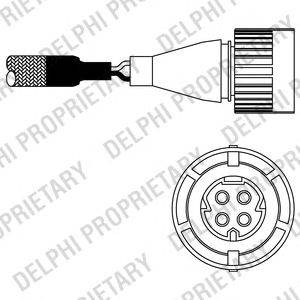 DELPHI ES10984-12B1 - lambdaszonda BMW