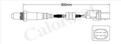 CALORSTAT BY VERNET LS150053 - lambdaszonda AUDI SEAT SKODA VW