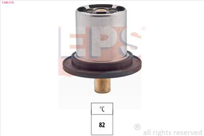 EPS 1.880.510 - termosztát, hűtőfolyadék CITROËN FIAT LANCIA PEUGEOT RENAULT