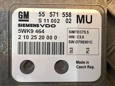 Opel Astra H Motorvezérlő 5wk9464 55571558