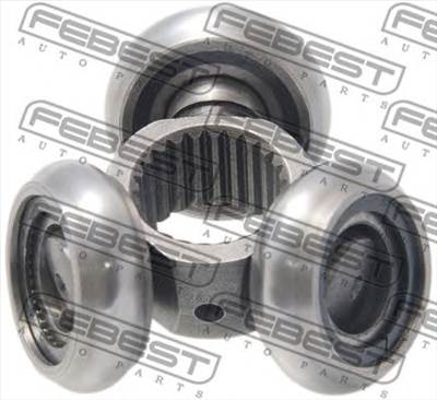 FEBEST 2116-TC718TDCI - féltengely háromágú csillag AUDI BMW CITROËN DODGE FORD JEEP LINCOLN MAZDA M