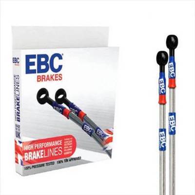 EBC BLM8222-3F acélhálós teflon fékcső, fémhálós teflon fékcső, fém fékcső készlet előre