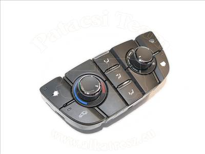 Opel Astra J 2009-2018 - szabályozó, összeállítás, fűtés és manuális klíma, kivéve fűtött első ülések, fekete, jelölés: AHB