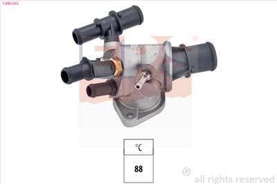 EPS 1.880.563 - termosztát, hűtőfolyadék ALFA ROMEO FIAT LANCIA