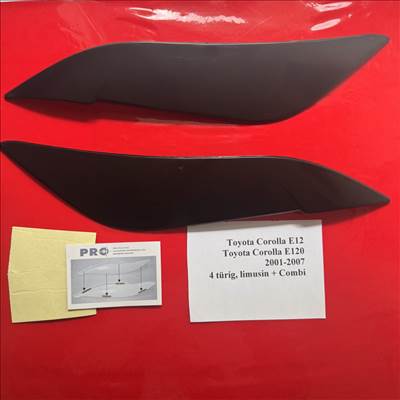 Toyota Corolla E12 szemöldök spoiler Corolla E120 szemöldök spoiler párban (2000-2006)