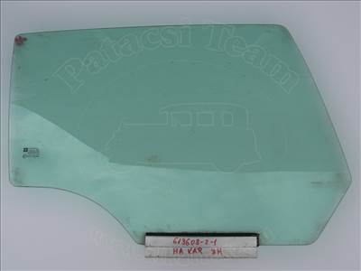 Opel Astra H 2003-2012 - oldalüveg, lejáró, hátsó ajtó, jobb oldali, kivéve sötétített, , caravan