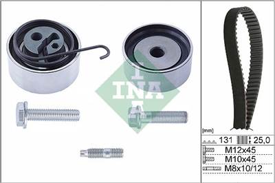 Fogasszíjkészlet Schaeffler INA 530 0494 10 for OPEL, VAUXHALL, CHEVROLET, GENERAL MOTORS
