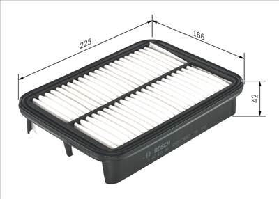légszűrő BOSCH 1 457 433 784 for TOYOTA