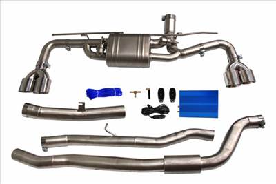 TURBOWORKS CatBack kipufogórendszer BMW G38 525/528/530/540 2.0T/3.0T 17+ Active