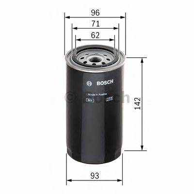 BOSCH 1 457 429 675 - Üzemanyagszűrő DAF