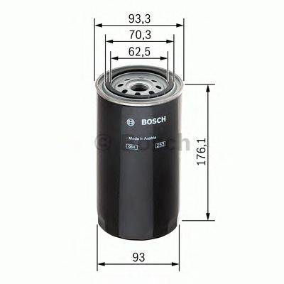 BOSCH 1 457 429 676 - Üzemanyagszűrő DAF