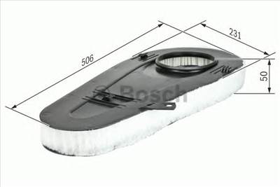 BOSCH F 026 400 365 - légszűrő BMW