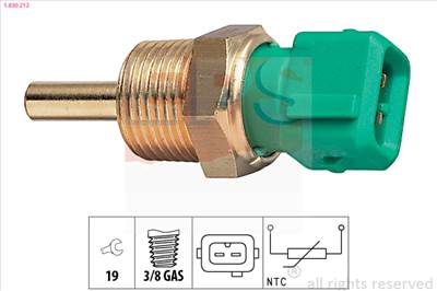EPS 1.830.212 - hűtőfolyadék hőmérséklet érzékelő DAIHATSU