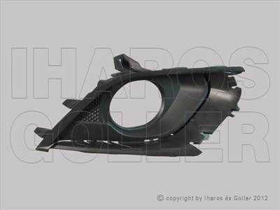 Opel Corsa E 2014-2019 - Rács a lökh. jobb, ködlámpás (króm dísz hellyel)