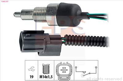 EPS 1.860.247 - tolatólámpa kapcsoló HONDA LAND ROVER