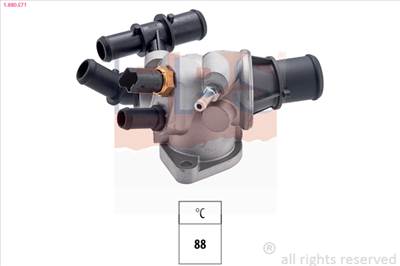 EPS 1.880.571 - termosztát, hűtőfolyadék ALFA ROMEO FIAT
