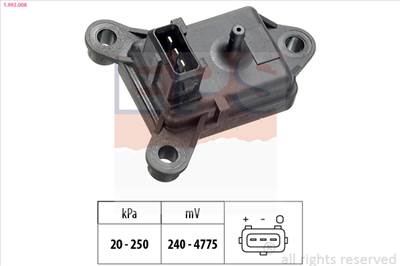 EPS 1.993.008 - szívócső nyomás érzékelő ALFA ROMEO FIAT FORD LANCIA