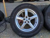  4 db Brock alufelni 5x114,3 7x17 ET37 kf:66,1 mm tpms keréknyomás szenzorral
