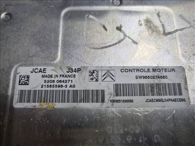 Citroën C4 I 1.4i 16V motorvezérlő elektronika  215855983a0