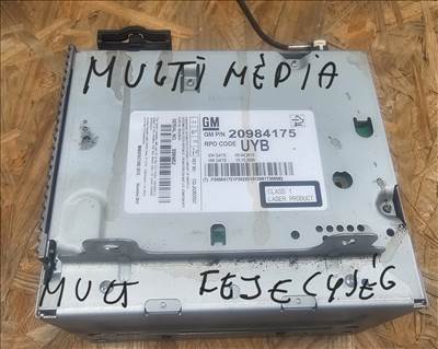 Opel Astra J Multimédiás rádió fejegység 