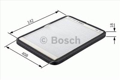 BOSCH 1 987 432 010 - pollenszűrő CHEVROLET OPEL VAUXHALL