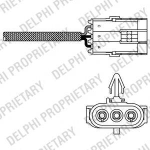 DELPHI ES10995-12B1 - lambdaszonda RENAULT