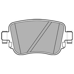 DELPHI LP2709 - fékbetét AUDI SEAT SKODA VW