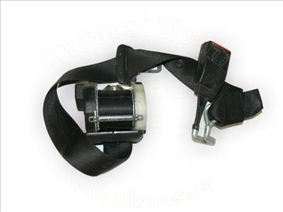 Opel Corsa C 2000-2006 - biztonsági öv, hátsó ülés, középső, medence öv, bal oldali öv zárral , 3/5ajtós, fekete, 02-05