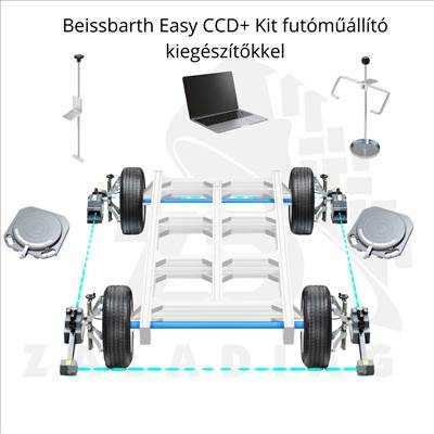 Futóműállító Easy CCD+ Kit kiegészítőkkel